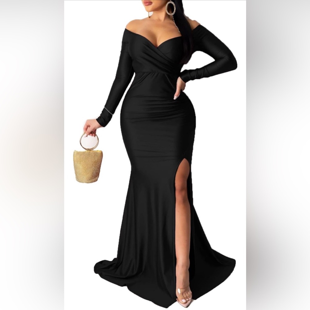 Amazon Women's Off The Shoulder Sexy Cocktail Dress XXL